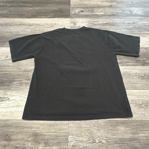 Vintage 90s Oarsman Kent State Golden Flashes Black Men XL T-shirt Heavyweight - Picture 5 of 8